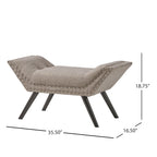 Panca Contenitore Christopher Knight Home Rosalynn in Tessuto Trapuntato - Elegante e Multifunzionale