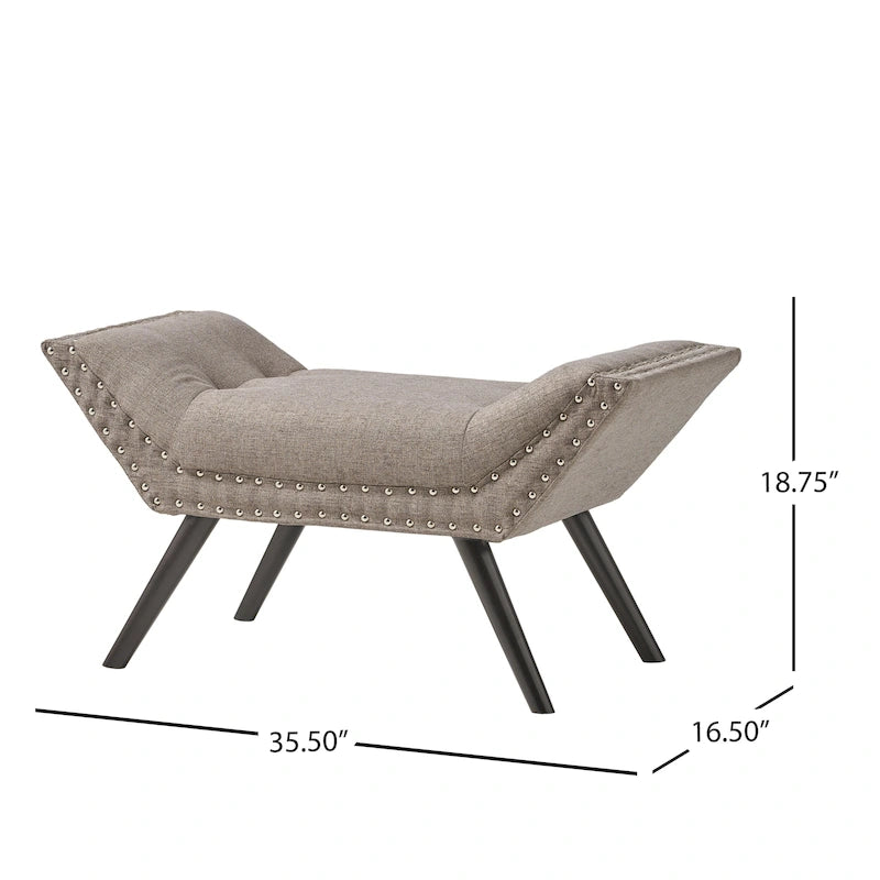 Panca Contenitore Christopher Knight Home Rosalynn in Tessuto Trapuntato - Elegante e Multifunzionale