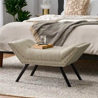 Panca Contenitore Christopher Knight Home Rosalynn in Tessuto Trapuntato - Elegante e Multifunzionale
