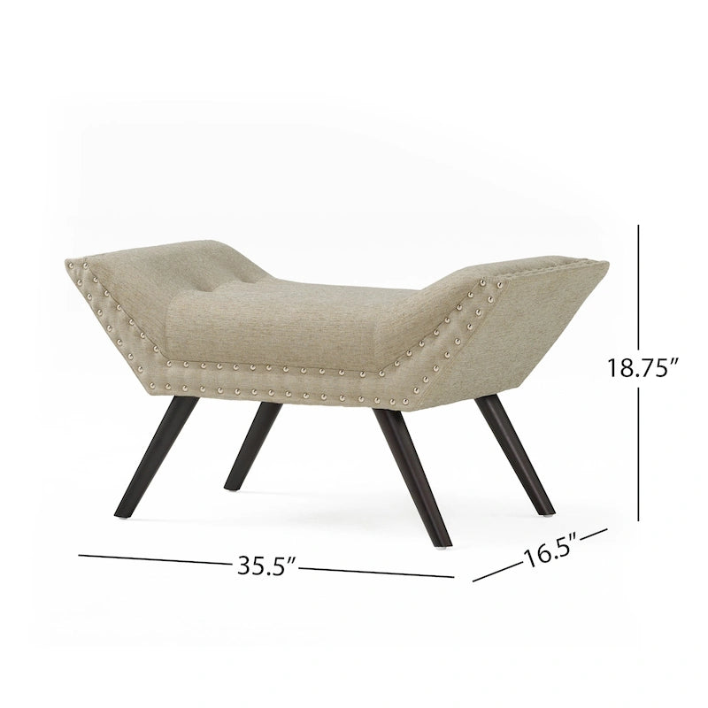 Panca Contenitore Christopher Knight Home Rosalynn in Tessuto Trapuntato - Elegante e Multifunzionale