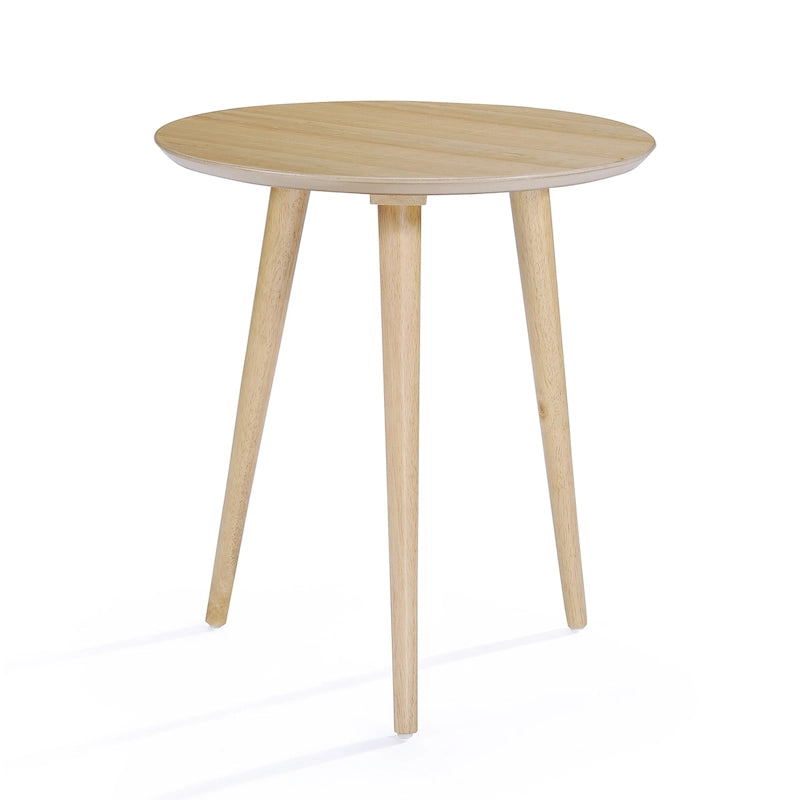 Tavolino Evie Wood con rivestimento in finto legno di Christopher Knight Home - 20L x 20W x 22H