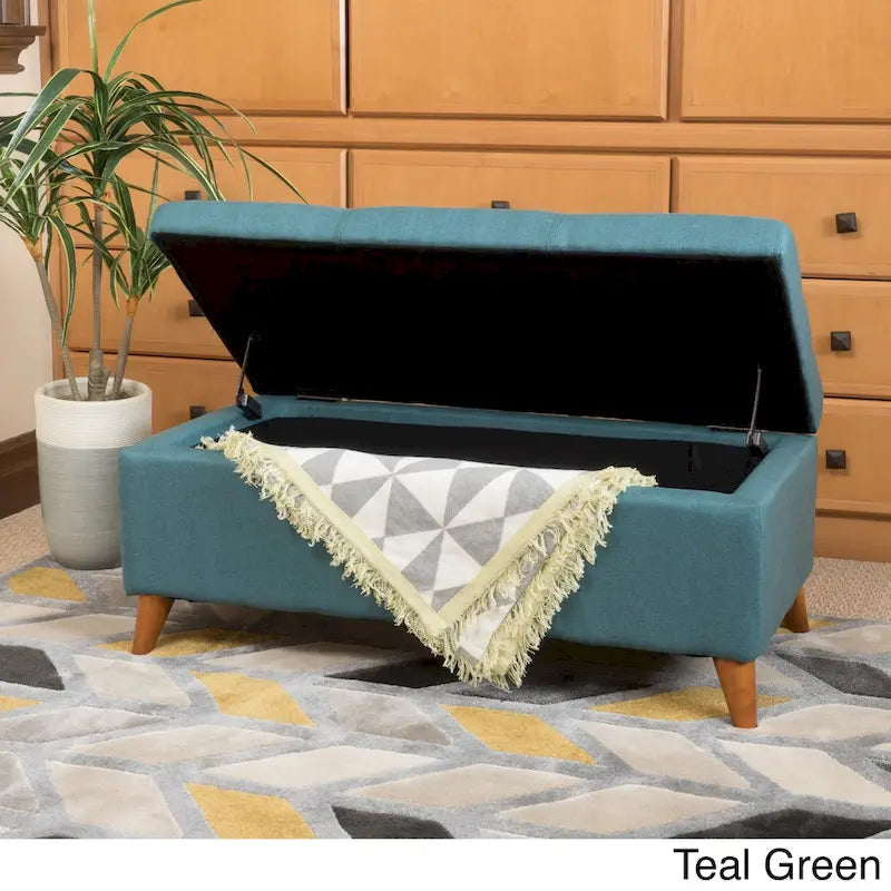 Christopher Knight Home Carson Carrington Umea Panca Contenitore Ottomana Mid-century