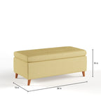 Christopher Knight Home Carson Carrington Umea Panca Contenitore Ottomana Mid-century