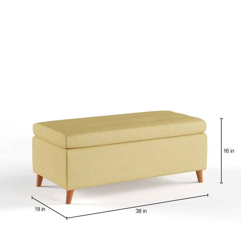 Christopher Knight Home Carson Carrington Umea Panca Contenitore Ottomana Mid-century