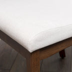 Chaises de salle à manger en tissu Dimitri Mid-Century (Lot de 2) par Christopher Knight Home
