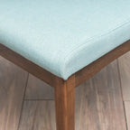 Chaises de salle à manger en tissu Dimitri Mid-Century (Lot de 2) par Christopher Knight Home