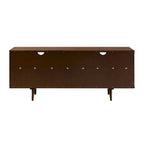 Mobile TV Middlebrook Alby in legno massello 58 pollici in stile Mid-Century