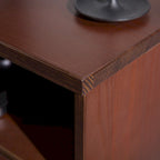 Mobile TV Middlebrook Alby in legno massello 58 pollici in stile Mid-Century