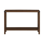 Tavolo da ingresso X-frame in stile rustico Middlebrook da 46 pollici