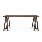 Anise Set da pranzo di 7 pezzi stile Mid-Century Modern con tavolo a gambe incrociate di Christopher Knight Home