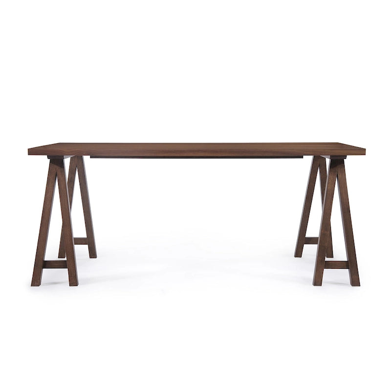 Anise Set da pranzo di 7 pezzi stile Mid-Century Modern con tavolo a gambe incrociate di Christopher Knight Home