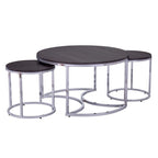 Tavolino nidificabile rotondo a 3 pezzi Henderson di SEI Furniture