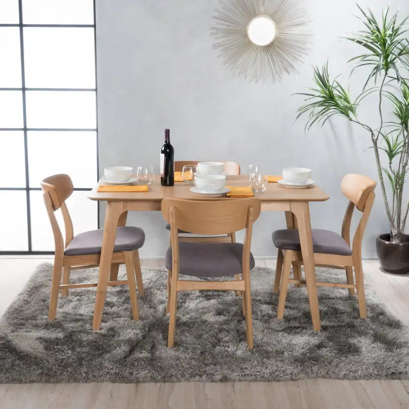 Set da pranzo Iriat Mid-century 5 pezzi di Christopher Knight Home