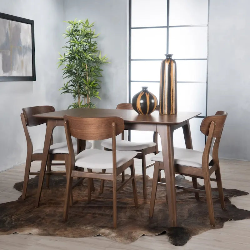 Set da pranzo Iriat Mid-century 5 pezzi di Christopher Knight Home