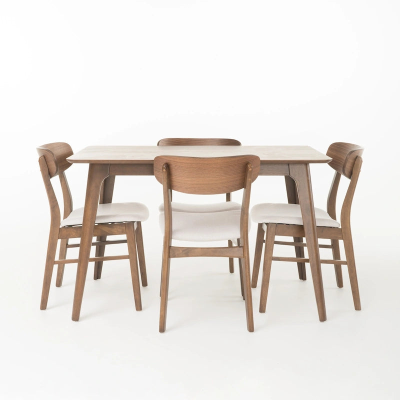 Set da pranzo Iriat Mid-century 5 pezzi di Christopher Knight Home