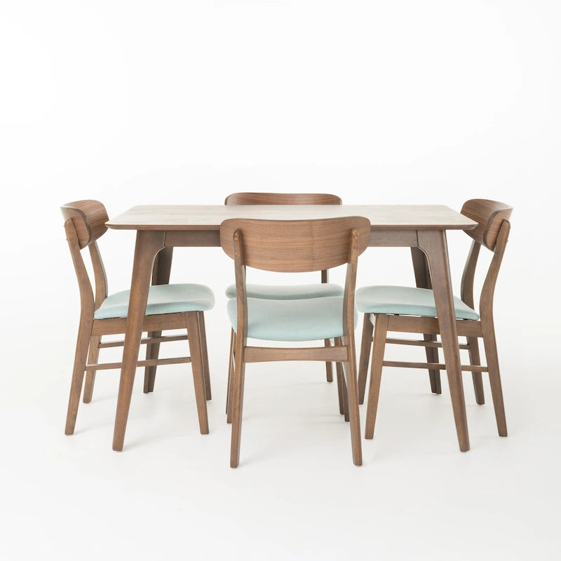 Set da pranzo Iriat Mid-century 5 pezzi di Christopher Knight Home