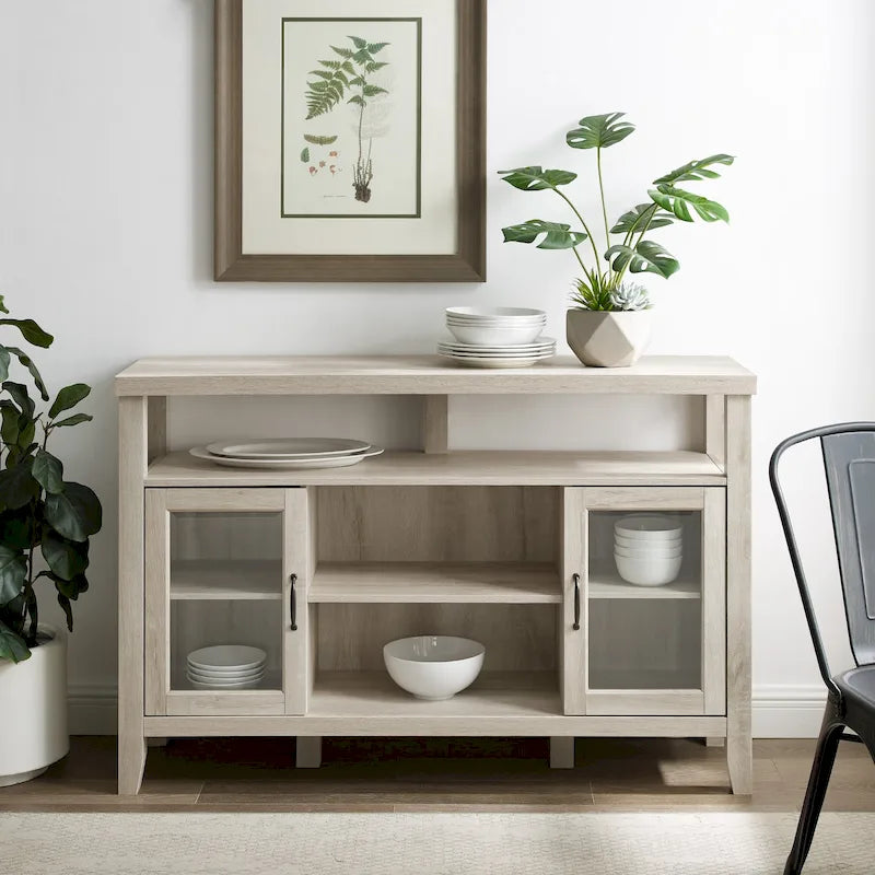 Meuble TV console buffet haut Middlebrook de 52 pouces
