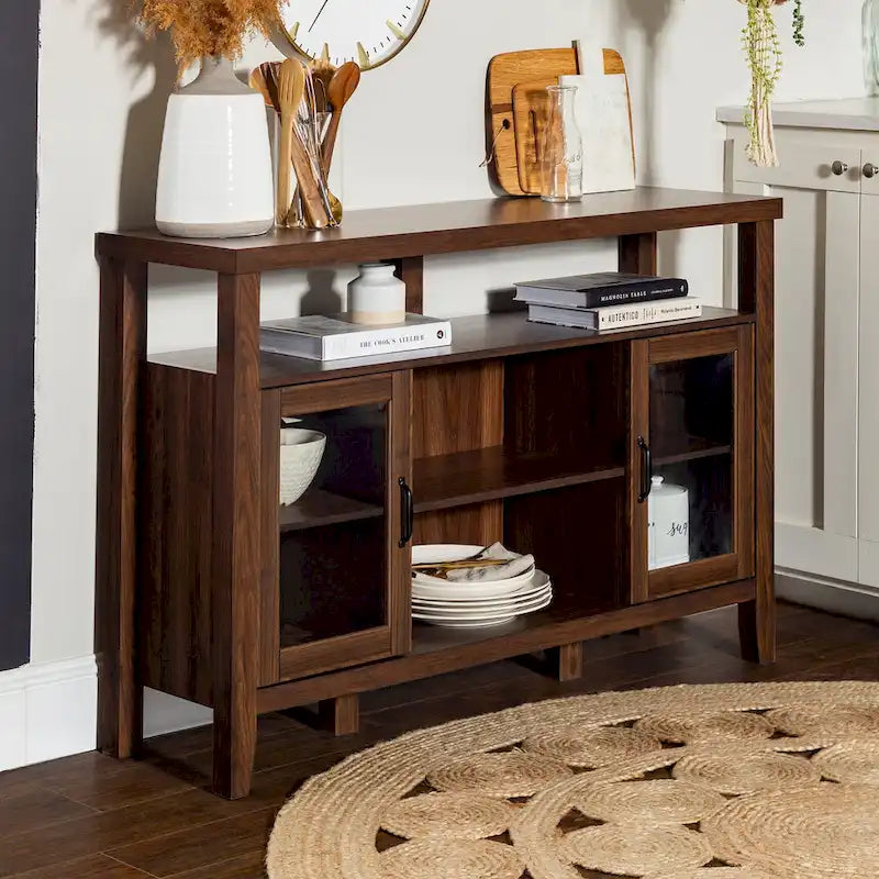 Meuble TV console buffet haut Middlebrook de 52 pouces