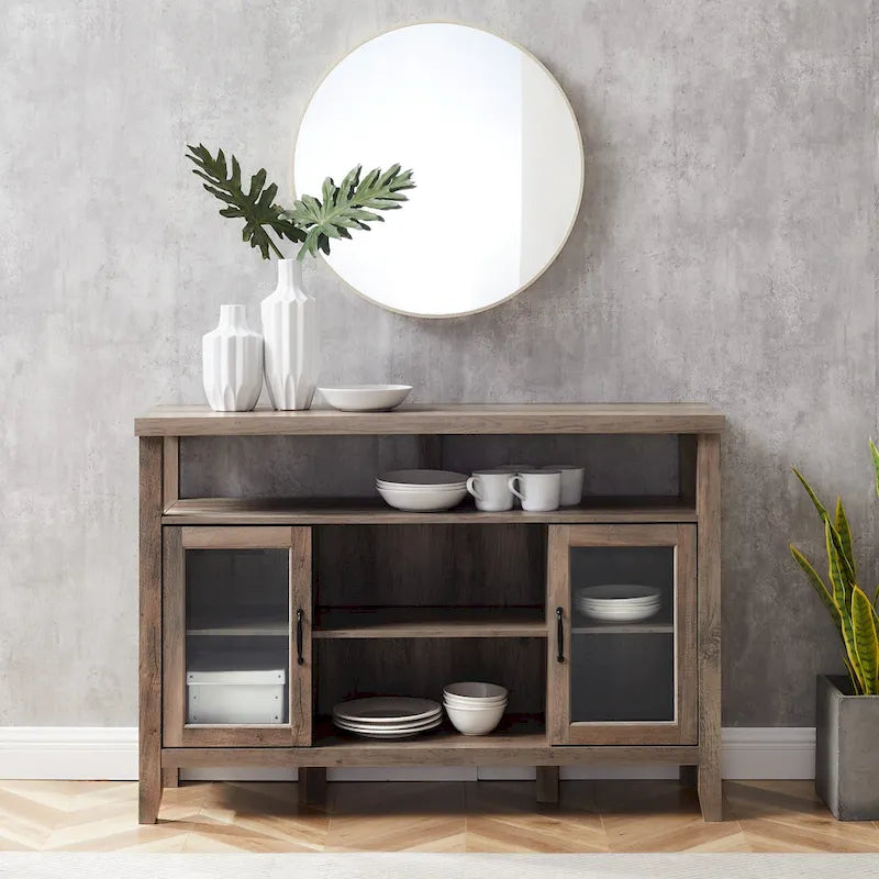 Meuble TV console buffet haut Middlebrook de 52 pouces