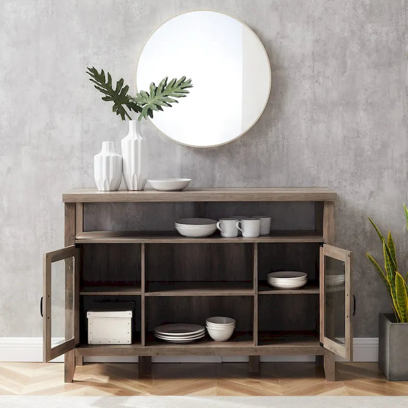 Meuble TV console buffet haut Middlebrook de 52 pouces