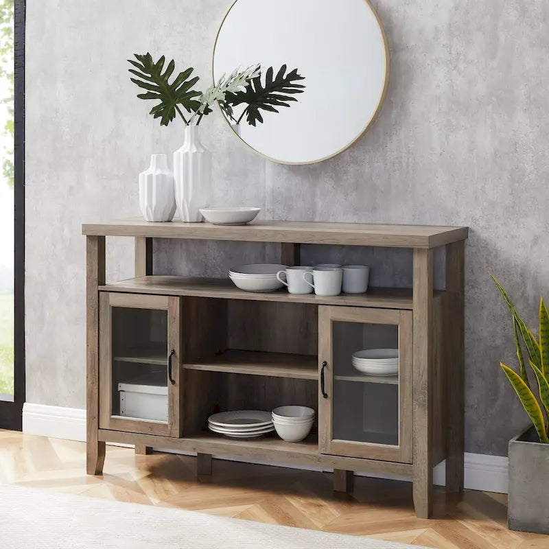 Meuble TV console buffet haut Middlebrook de 52 pouces