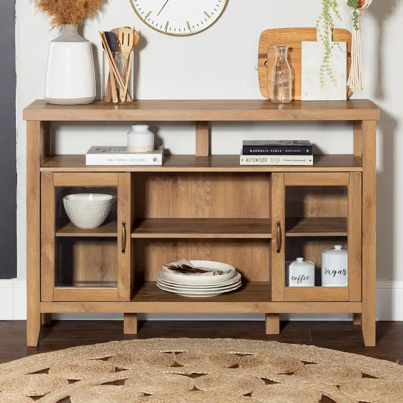 Meuble TV console buffet haut Middlebrook de 52 pouces