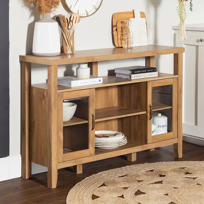 Meuble TV console buffet haut Middlebrook de 52 pouces