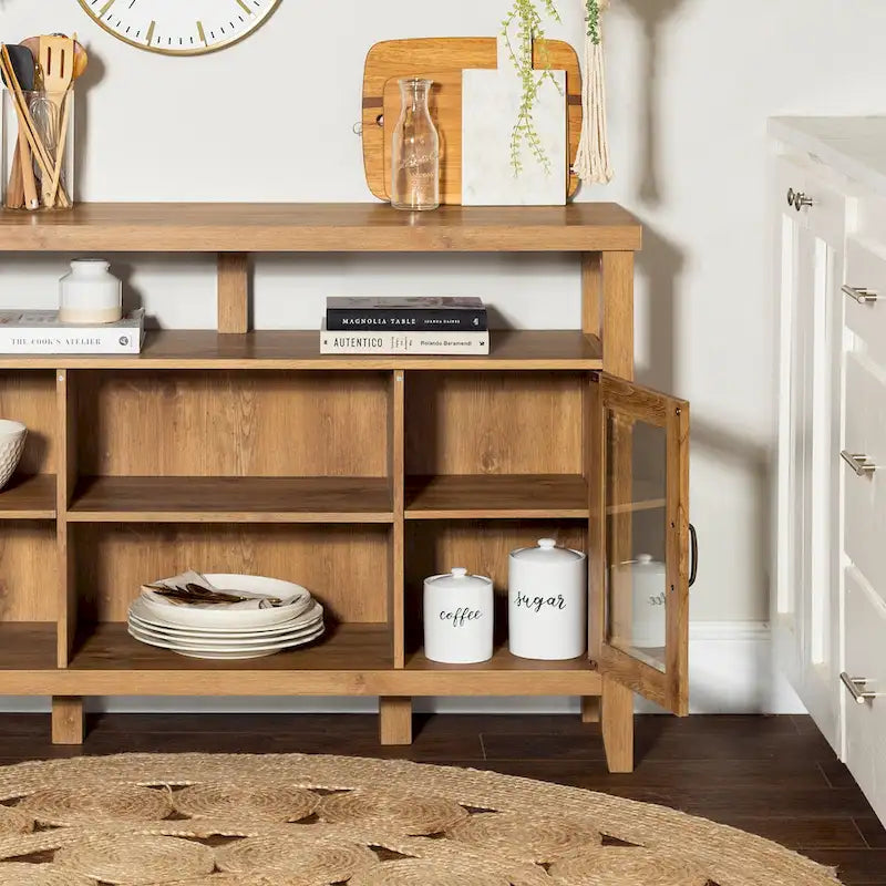 Meuble TV console buffet haut Middlebrook de 52 pouces