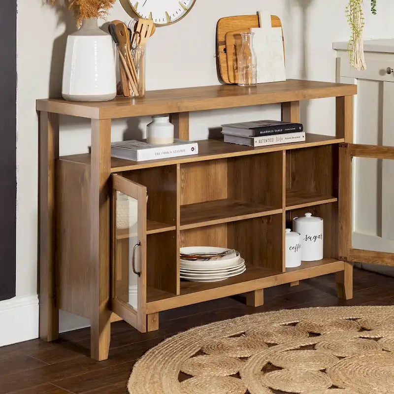 Meuble TV console buffet haut Middlebrook de 52 pouces