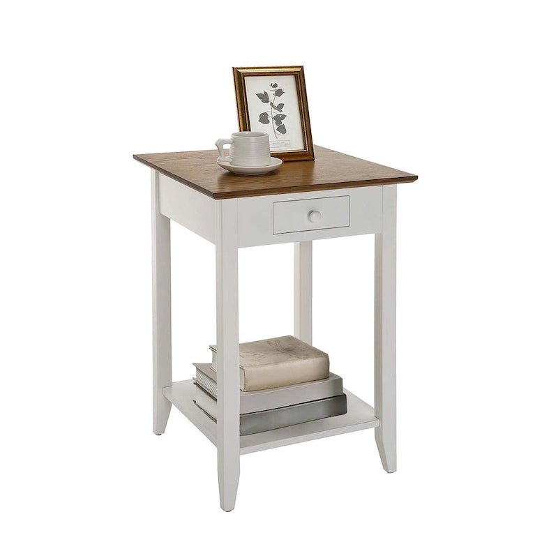 Convenience Concepts American Heritage Tavolino da Divano a 1 Cassetto con Ripiano