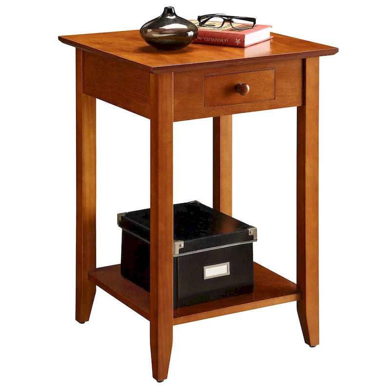 Convenience Concepts American Heritage Tavolino da Divano a 1 Cassetto con Ripiano