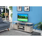 Convenience Concepts Designs2Go Mobile TV Stand Monterey da 65 pollici con armadietti e mensole