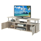 Convenience Concepts Designs2Go Mobile TV Stand Monterey da 65 pollici con armadietti e mensole