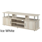 Convenience Concepts Designs2Go Mobile TV Stand Monterey da 65 pollici con armadietti e mensole