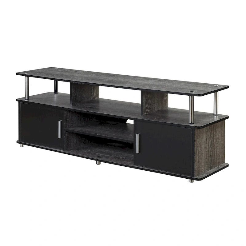 Convenience Concepts Designs2Go Mobile TV Stand Monterey da 65 pollici con armadietti e mensole