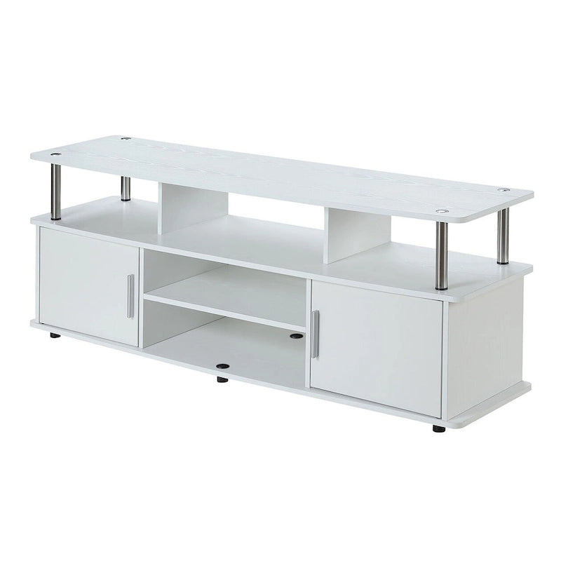 Convenience Concepts Designs2Go Mobile TV Stand Monterey da 65 pollici con armadietti e mensole
