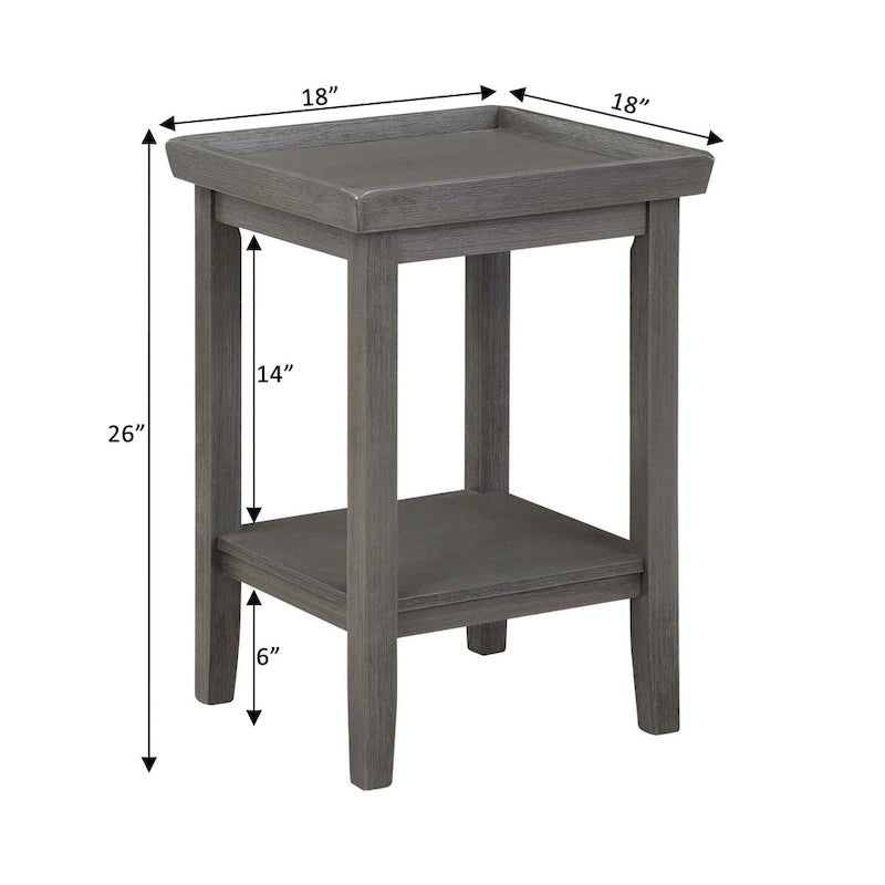 Tavolino con ripiano Ledgewood di Convenience Concepts