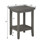 Tavolino con ripiano Ledgewood di Convenience Concepts