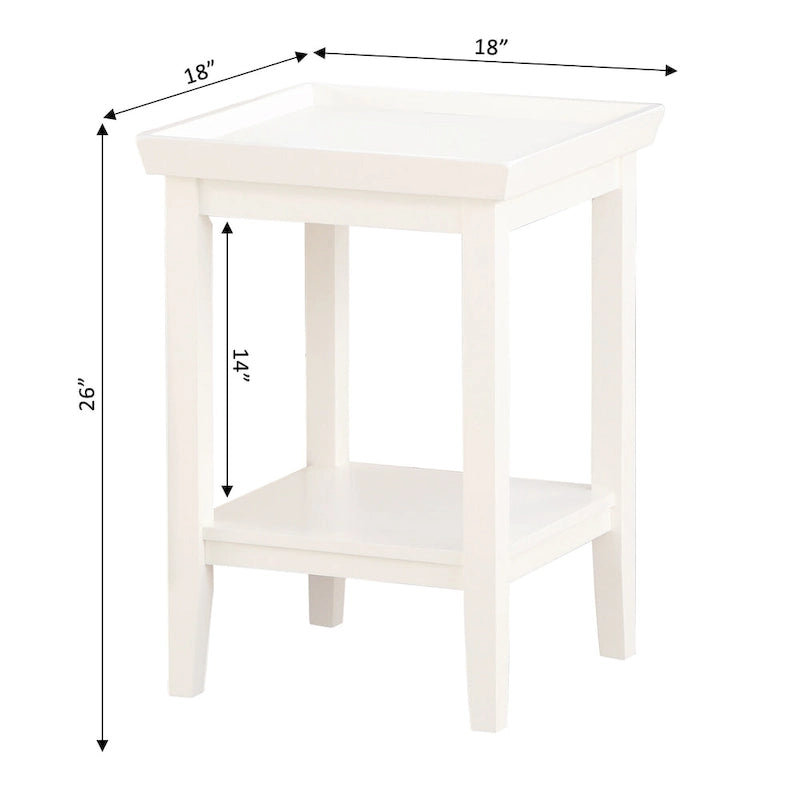 Tavolino con ripiano Ledgewood di Convenience Concepts