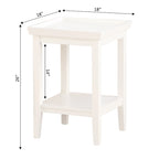 Tavolino con ripiano Ledgewood di Convenience Concepts