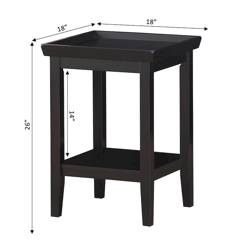 Tavolino con ripiano Ledgewood di Convenience Concepts