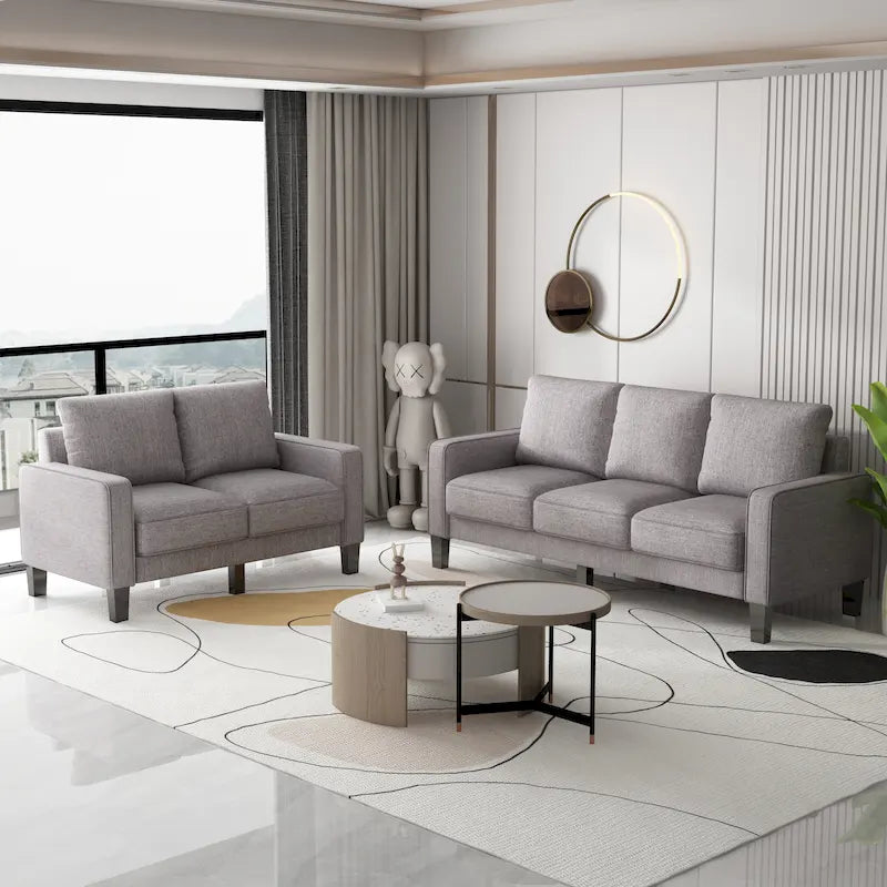 Canapé 2 et 3 places pour salon moderne