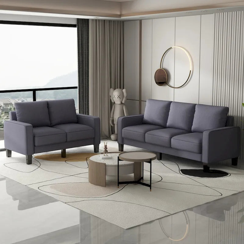 Canapé 2 et 3 places pour salon moderne