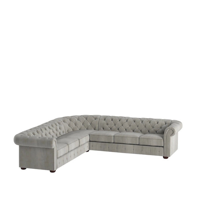 Divano componibile a L Chesterfield Knightsbridge di iNSPIRE Q Artisan