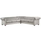 Divano componibile a L Chesterfield Knightsbridge di iNSPIRE Q Artisan