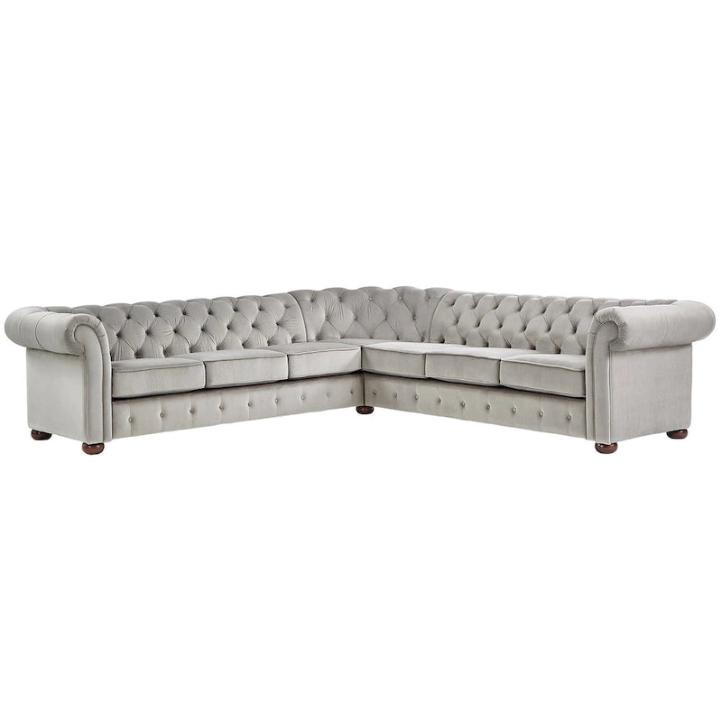 Divano componibile a L Chesterfield Knightsbridge di iNSPIRE Q Artisan