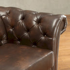 Divano componibile a L Chesterfield Knightsbridge di iNSPIRE Q Artisan
