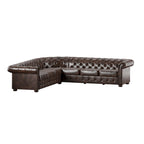 Divano componibile a L Chesterfield Knightsbridge di iNSPIRE Q Artisan