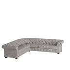 Divano componibile a L Chesterfield Knightsbridge di iNSPIRE Q Artisan