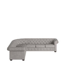 Divano componibile a L Chesterfield Knightsbridge di iNSPIRE Q Artisan